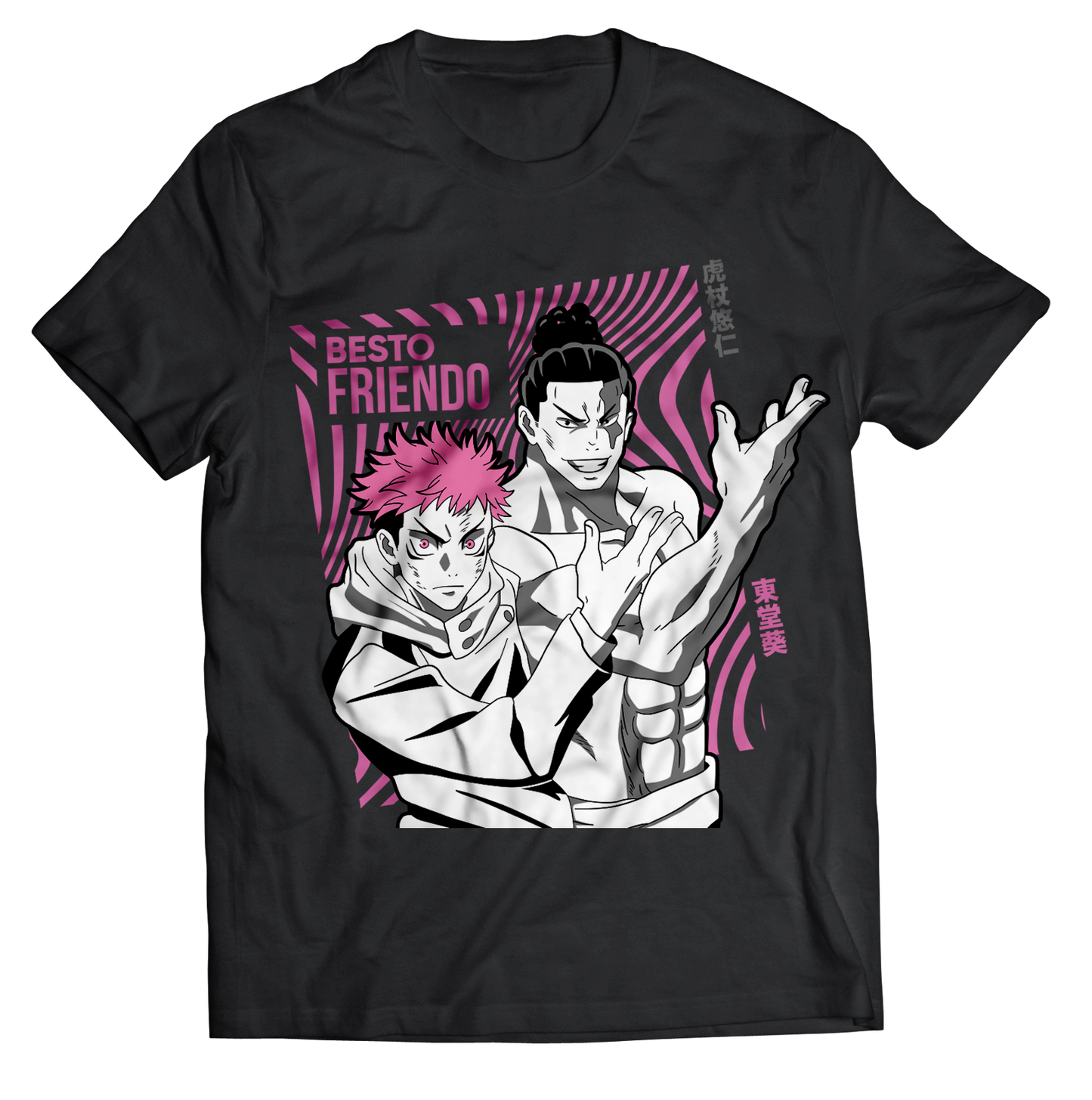 Playera Jujutsu Kaisen Besto Friendo