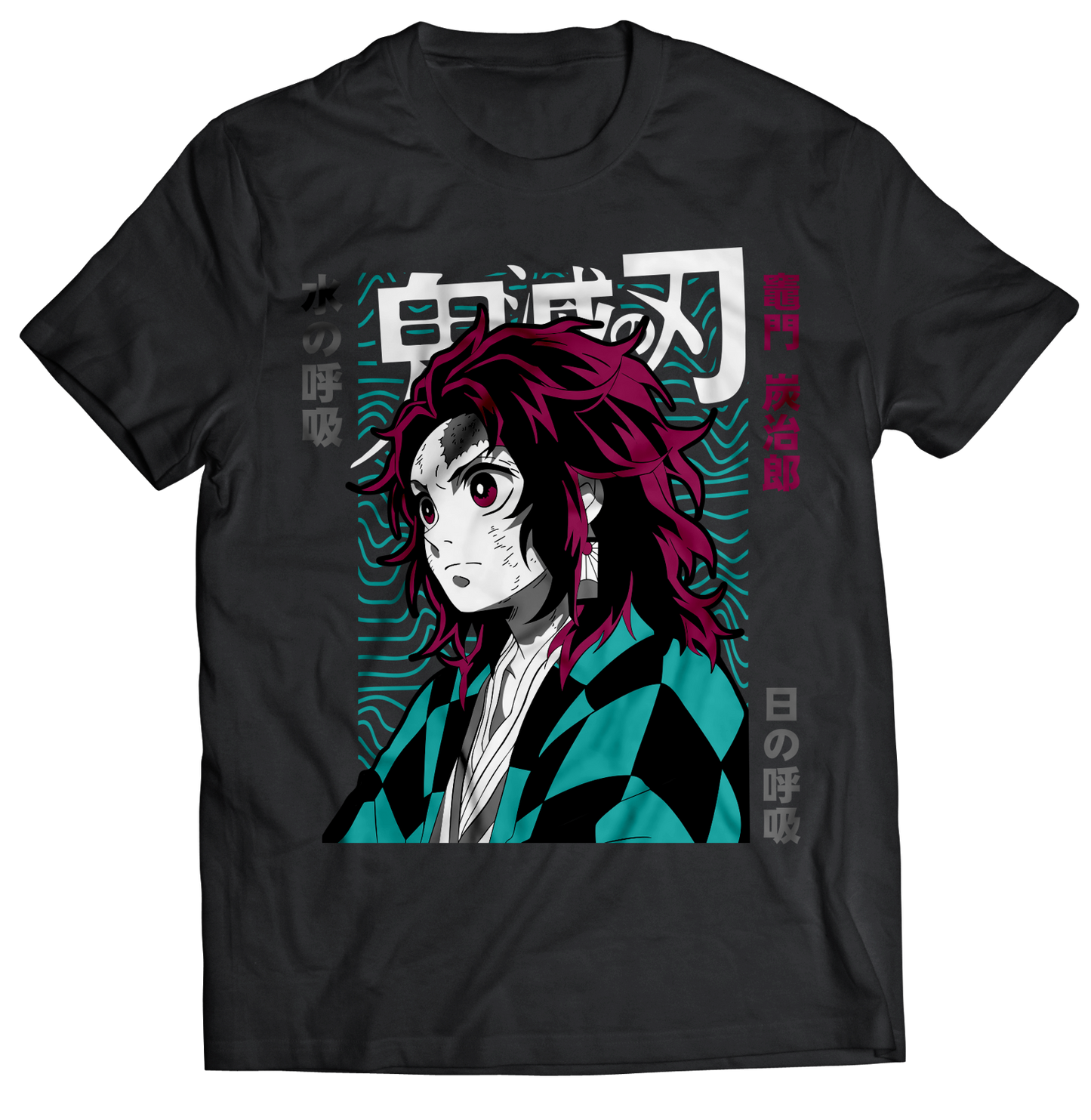 Playera Kimetsu No Yaiba Kamado Tanjiro