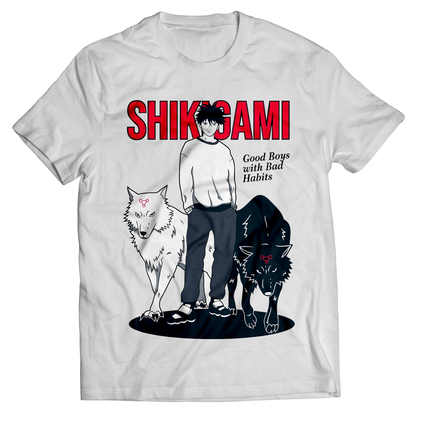 Playera Jujutsu Kaisen Megumi Fushiguro