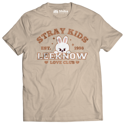 Playera Stray Kids Lee know