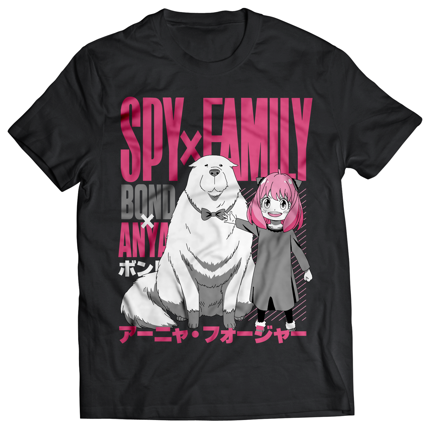 Playera Spy x Family Anya x Bond