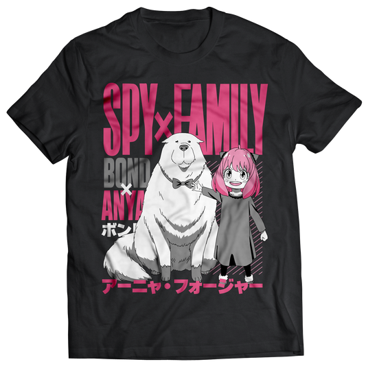 Playera Spy x Family Anya x Bond